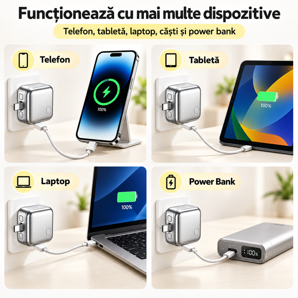 Adaptor Inteligent  cu Oprire Automată