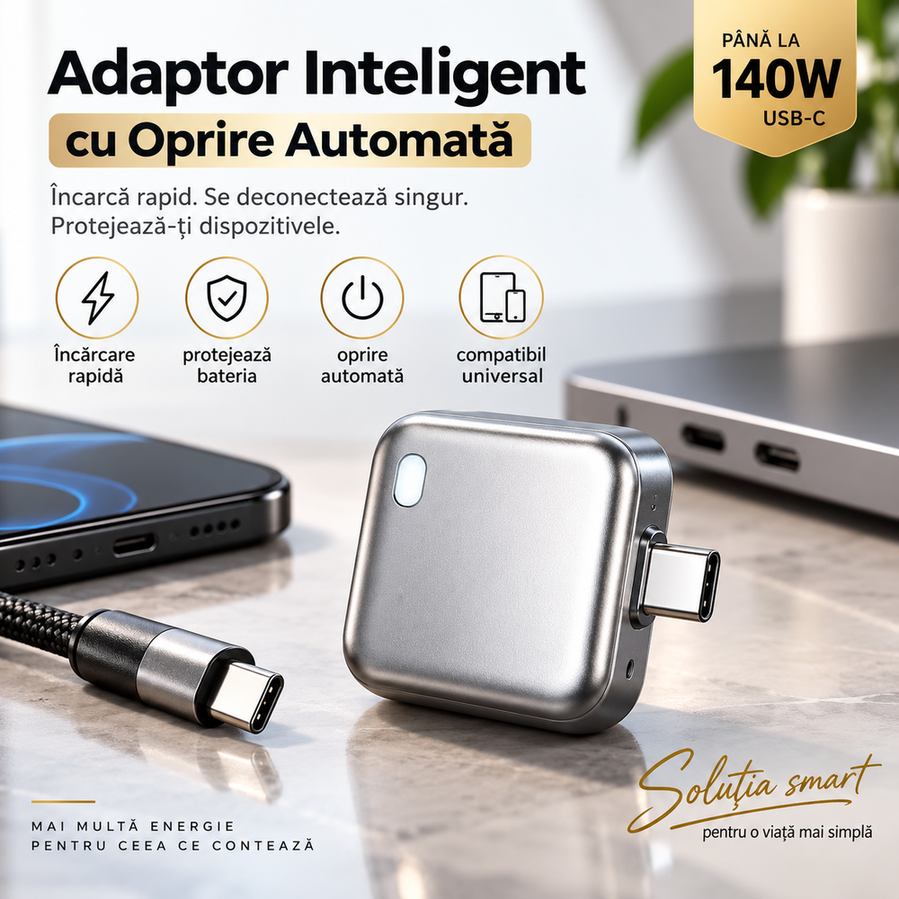 Adaptor Inteligent  cu Oprire Automată